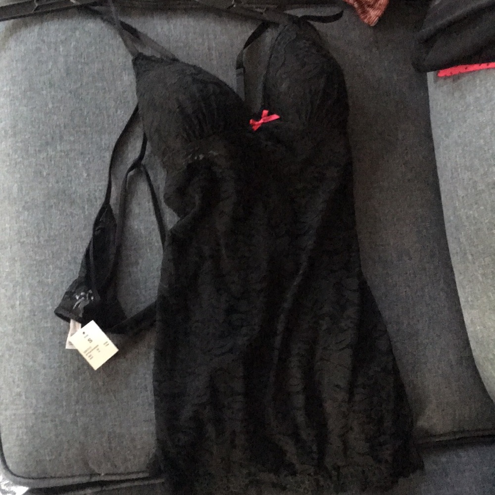 Babydoll and Thong Set- size S